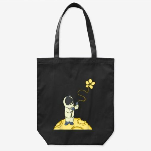 Astronaut Star Moon Space Rope Gift Idea Tote Bag