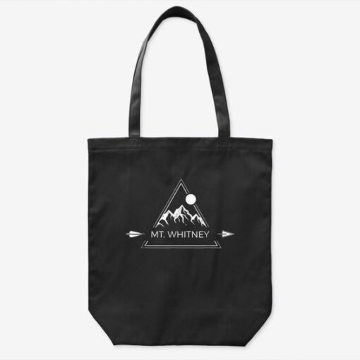 Mount Whitney Tote Bag | Cool Mt Whitney Mountain Gift