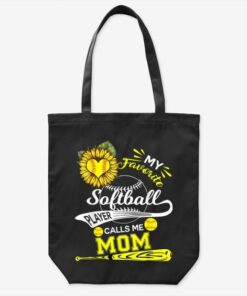 My Favorite Softball Player Calls Me Mom Sunflower Gift...