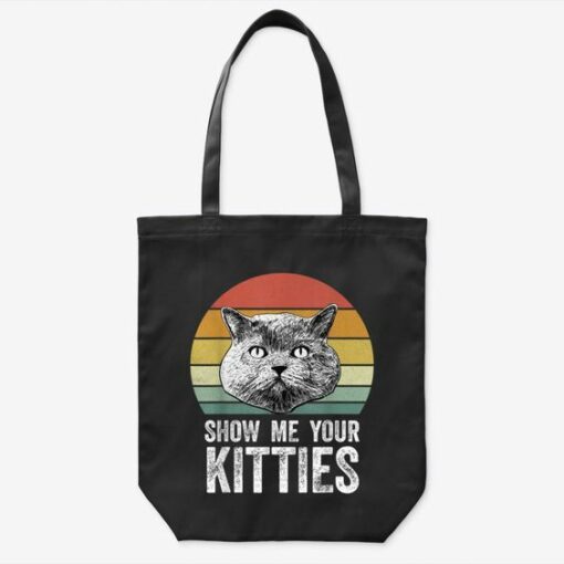 Retro Show Me Your Kitties Gifts For Cat Lover Vintage ...